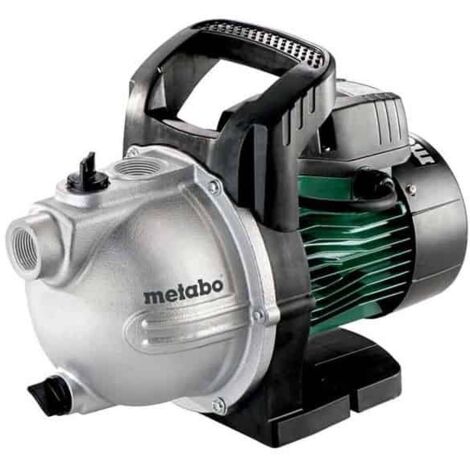 Metabo – Pompe de surface 600964000 – Débit 4000 l/h – Hauteur de refoulement 46 m – Puissance 1100 W – Pour eaux claires