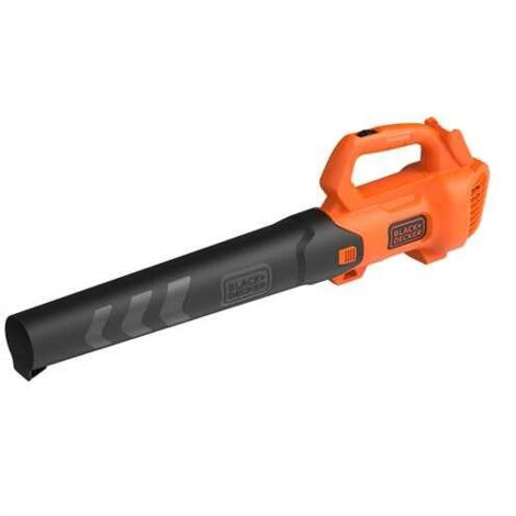 Black & Decker – Souffleur à feuilles sans fil 18V – Vitesse de soufflage 145 km/h – Capacité d'aspiration 577 m³/h – Ergonomique et léger (1/6)