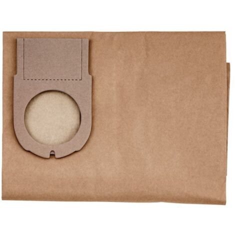 5 sachets filtrants en papier, 25 litres, pour AS 9010, ASA 9011 metabo 5 pièces (1/2)