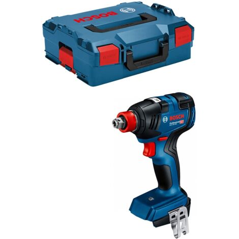 Bosch – Visseuse à chocs sans fil 18V – Couple 200 Nm – Moteur sans balais – Coffret L-BOXX pour rangement – Vissage rapide dans métal et bois