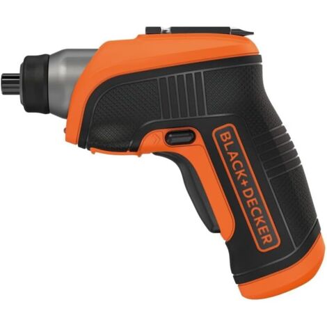 Black & Decker CS3652LC-QW visseuse électrique et visseuse à percussion 180 tr/min Noir, Orange