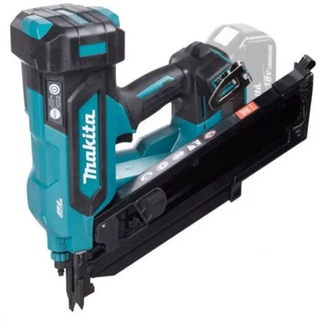 Makita – Cloueur 18V Brushless sans batterie – Longueur clou 50-90mm – Système anti-bourrage – Moteur sans balais pour performance durable - DBN900ZK