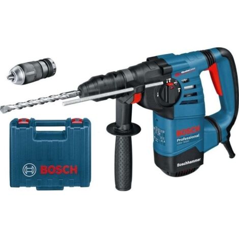 Bosch – Perforateur-burineur 61124A006 780W – Énergie d'impact 3,1J – SDS-plus – Ø perçage béton 28mm – Pour béton armé et maçonnerie (1/10)