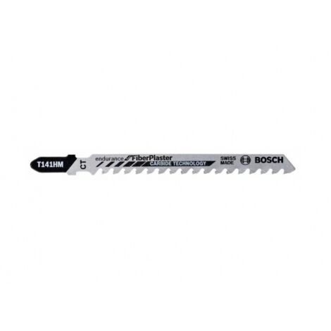Lame scie sauteuse T 141 HM Pack a 3 Unités Bosch