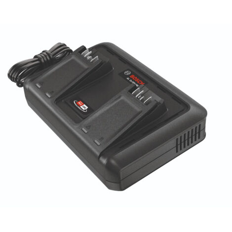Bosch – Chargeur pour électroportatif 18V – 2 batteries 4.4A – Chargement simultané – Compatible POWER FOR ALL ALLIANCE (1/4)