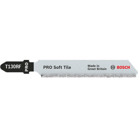Bosch – Lame de scie sauteuse pour céramique – Longueur 83 mm – Carbure de tungstène – Pack de 3 – Découpe précise et durable - 2608633104