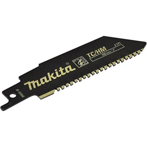 Makita – Scie alternative 152mm B55572 – Lame pour métal 8 TPI – Coupe rapide acier et fonte – Compatible scies réciproques (1/6)
