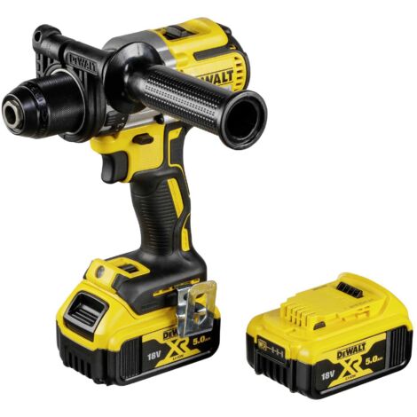Dewalt – Perceuse sans fil 18V avec 2 batteries 5.0Ah – Moteur Brushless – Couple 95Nm – Vitesse 2000 tr/min – Mallette T-STAK incluse - DCD991P2-QW (1/5)
