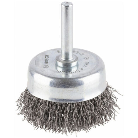 Brosse boisseau PRO Metal clean Bosch 50 x 0,30 mm tige droite - 2608622006