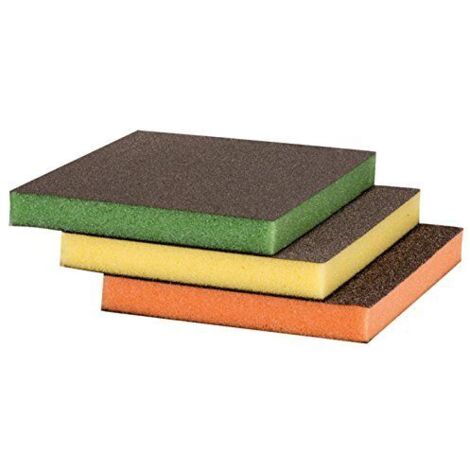 Assortiment éponge Abrasive S473 3en1 Best For Contour - Bosch