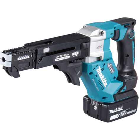 Makita – Visseuse sans fil 18V DFR552Z – Moteur Brushless – Vissage rapide avec alimentation automatique – Pour vis de 3,5 à 4,2 mm (1/5)