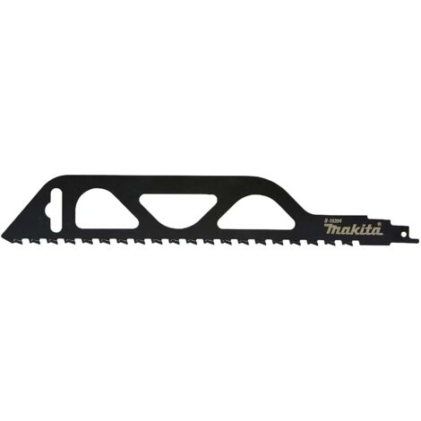 Makita – Lame de scie sabre pour béton cellulaire – Longueur 305 mm – TC/HM – 1 pièce – Capacité de coupe jusqu'à 215 mm – B10394