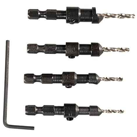 Jeu de fraise avec forets 4 pcs - MAKITA D-73455