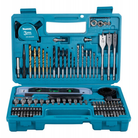 Jeu de forets et embouts à vis  dans coffret (102 pcs) - MAKITA E-10730