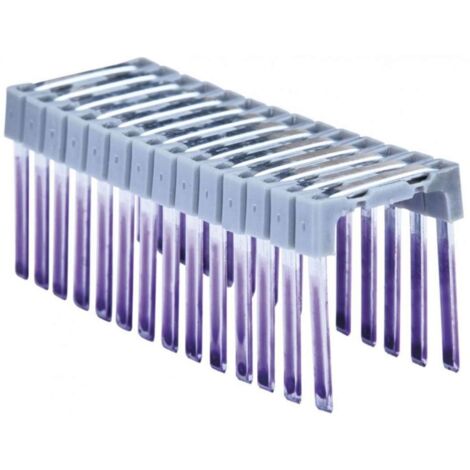 Dewalt – Agrafes isolées pour fils et câbles 25mm x 19mm – Lot de 540 pièces – Pour agrafeuse sans fil DCN701 – Usage professionnel - 540szt (1/6)