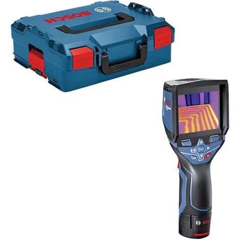 Bosch Professional – Caméra thermique GTC 400 C – Plage de mesure -10 °C à +400 °C – Précision ±3,0 °C – Résolution 0,1 °C – Sensibilité <50 mK