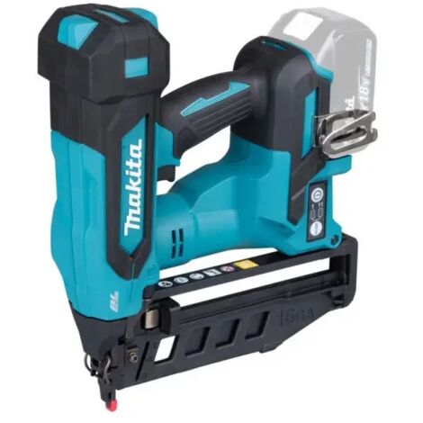 Makita – Cloueuse pneumatique 18V DBN601ZJ – Moteur sans balais – Technologie XPT – Pour clous 16 Ga de 19 à 64 mm