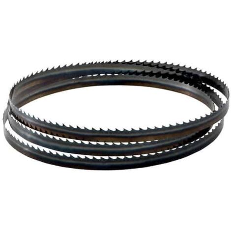 Metabo – Lame pour scie à ruban 2240 x 15 x 0,5 mm – Acier au carbone – Pas de dents A2 – Pour bois, plastiques et aluminium