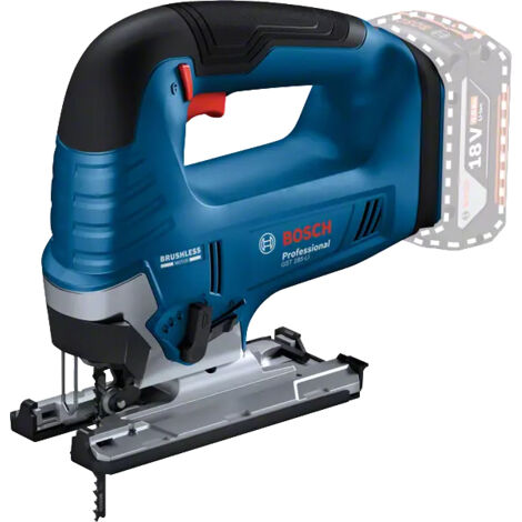 Bosch – Scie sauteuse sans fil 18V – Moteur sans balais 3500 spm – Profondeur de coupe 125 mm dans le bois – Changement de lame SDS - 185-LI