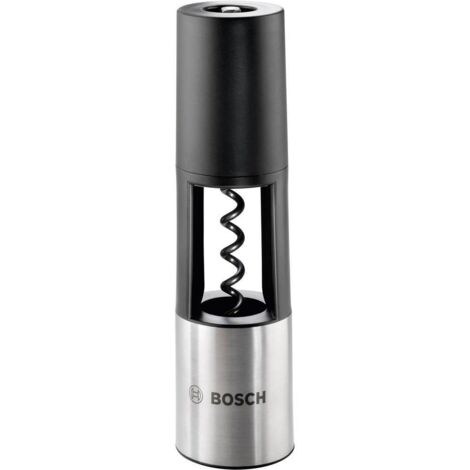 Bosch – Tire-bouchon IXO pour visseuses – Acier inoxydable brossé – Ouverture rapide bouteilles de vin – Accessoire léger et compact