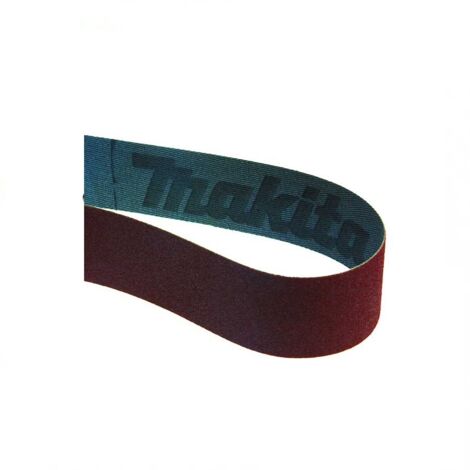 Bandes abrasives 30x533 mm rouge pour bois et métal grain 100 (5 pcs) - MAKITA P-36706