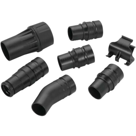 Set d'adaptateurs Airlock pour aspirateurs DeWALT – 3 adaptateurs universels 35mm – Compatible systèmes DWV9000, DWV9120, DWV9130 - DWV9220 (1/5)