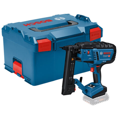 Bosch Professional – Agrafeuse électroportative 18V – Moteur Brushless – Pour bois dur – Réglage de profondeur – Coffret L-BOXX 238 - 18V-38