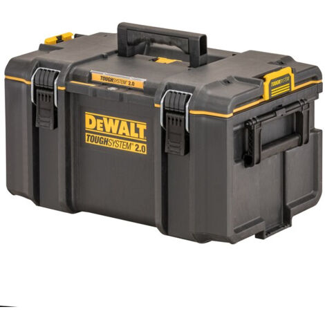 Dewalt – Coffret ToughSystem DS300 300x554x371 mm – Étanchéité IP65 – Attaches latérales automatiques – Poignée ergonomique