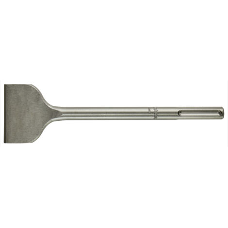 Makita – D34241 spatule SDS-MAX 80 x 300 mm – Accessoire pour perforateur – Démolition matériaux volumineux – Haute résistance et performance