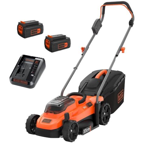 BLACK+DECKER BCMW3336L2 Tondeuse sans fil 36V / 2x2,5Ah Li-ion – 33 cm (1/5)