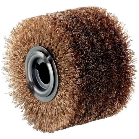 Brosse métallique circulaire 100 x 70 mm, fil de 0,27 mm, pour SE 12-115 metabo (1/3)