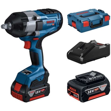 Bosch – Clé à chocs 18V – Couple 1000Nm – Moteur Brushless – 2 batteries 5.0Ah – Pour métal et constructions en acier (1/8)