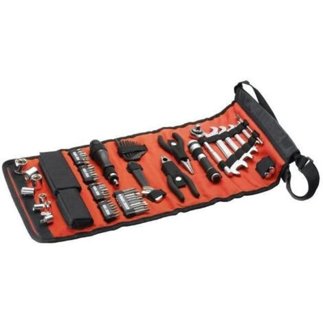 Kit d'outillage - BLACK+DECKER - A7144-XJ - 76 accessoires - embouts, clés, pinces, douilles