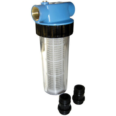 Güde – Filtre pour pompe de jardin – Type de filtration eau – Pression maximale 5,5 bars – Hauteur 250 mm – Raccord GF 1' (1/3)