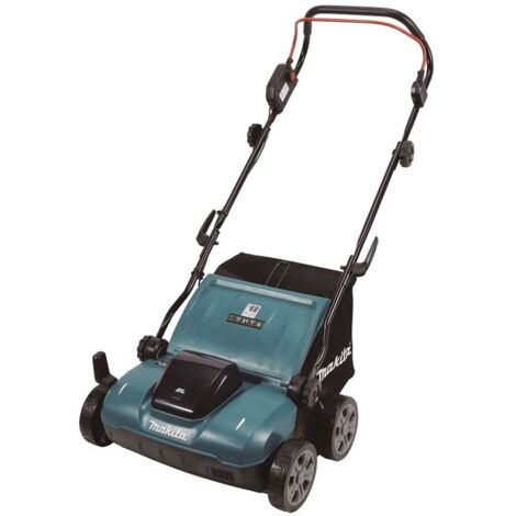 Makita – Scarificateur électrique 18V DUV320Z – Largeur de travail 32 cm – Bac de ramassage 30L – Moteur sans balais – Technologie XPT