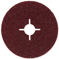 Disque fibre 180 mm P 120, corindon brun, acier, métaux non-ferreux metabo 25 pièces