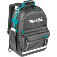 Makita – Sac à dos à outils 490mm – Plastique imperméable – Coutures industrielles – Accès rapide pour 50 outils
