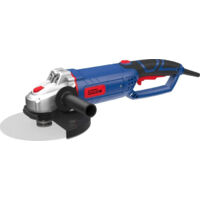 Güde – Meuleuse d'angle lapidaire 230 mm 2350 W – Vitesse 0-6500 tr/min – Démarrage progressif – Poignée pivotante ergonomique