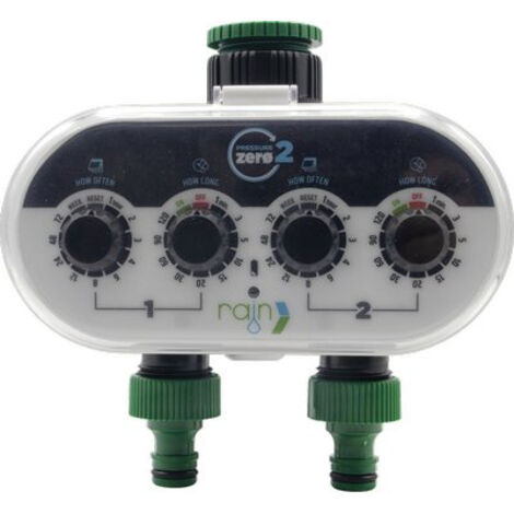 CENTRALINA IRRIGAZIONE ZERO PRESSURE +2 RAIN - INNESTO RAPIDO 3/4F 1XTRANSISTOR VOLT 9 - 1 pezzo