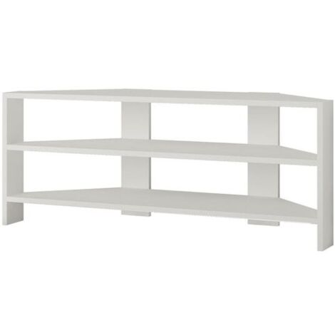 CALICOSY - Meuble TV d'angle 3 étagères L114 cm - Thales (1/4)