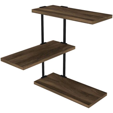 Etagère murale d'angle Frisbi (1/4)