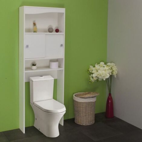 Colonne de salle de bain 2 portes et 1 tiroir 30x34x190 cm