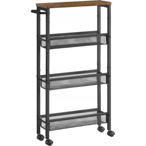 Support de rangement Miley  45,4 x 13 x 77 cm  Noir