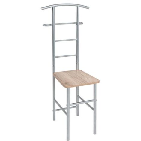 Porte-vêtements avec siège  46 x 46 x 109 cm  Capacité de