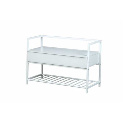 Banc à chaussures Shoeplace - blanc (1/5)