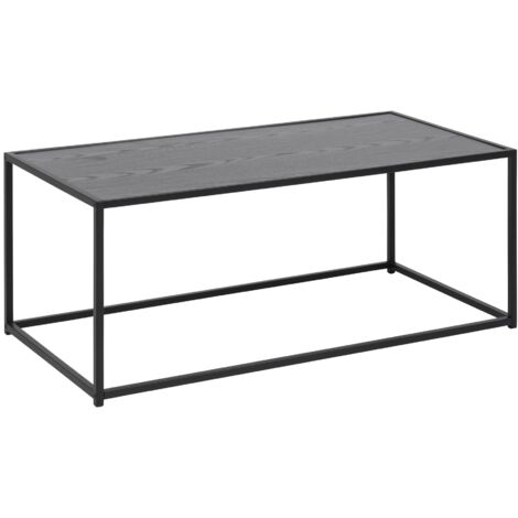 Table basse Seaford 100x50 - noir (1/5)