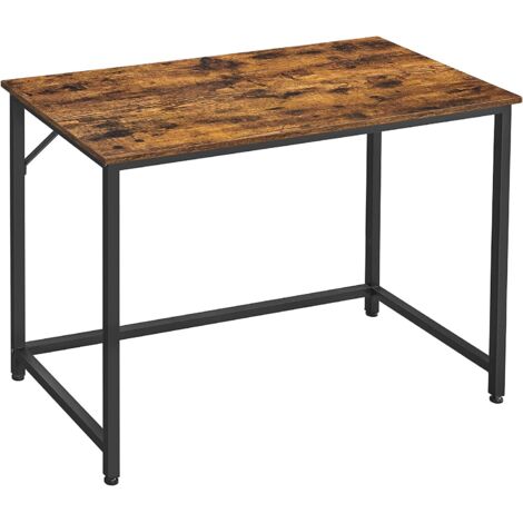 Table d&039ordinateur Pasadena 100 x 50 x 75 cm Brun (1/5)