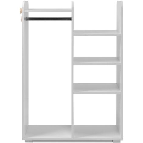 Armoire pour enfants Lala - 80x40x110cm - blanc (1/5)