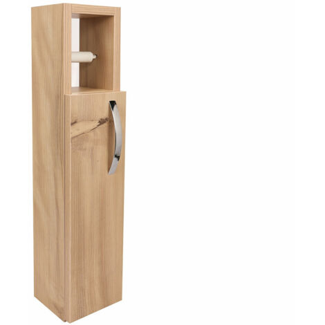 Porte papier avec rangement Esazia Bois Chêne (1/5)