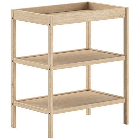 Table à langer 79,4x49,8x95 cm en hêtre naturel - KALSTA